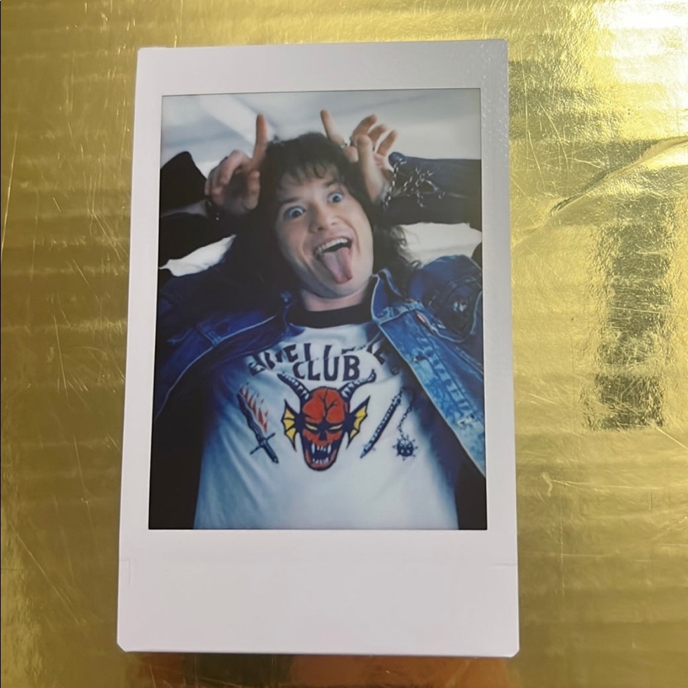 Eddie Munson Polaroid